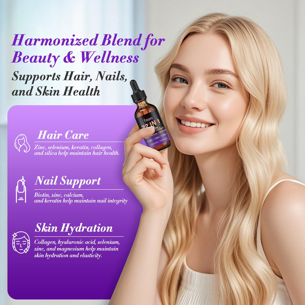 Tiitarn product use for hair, skin, nails nourishment
