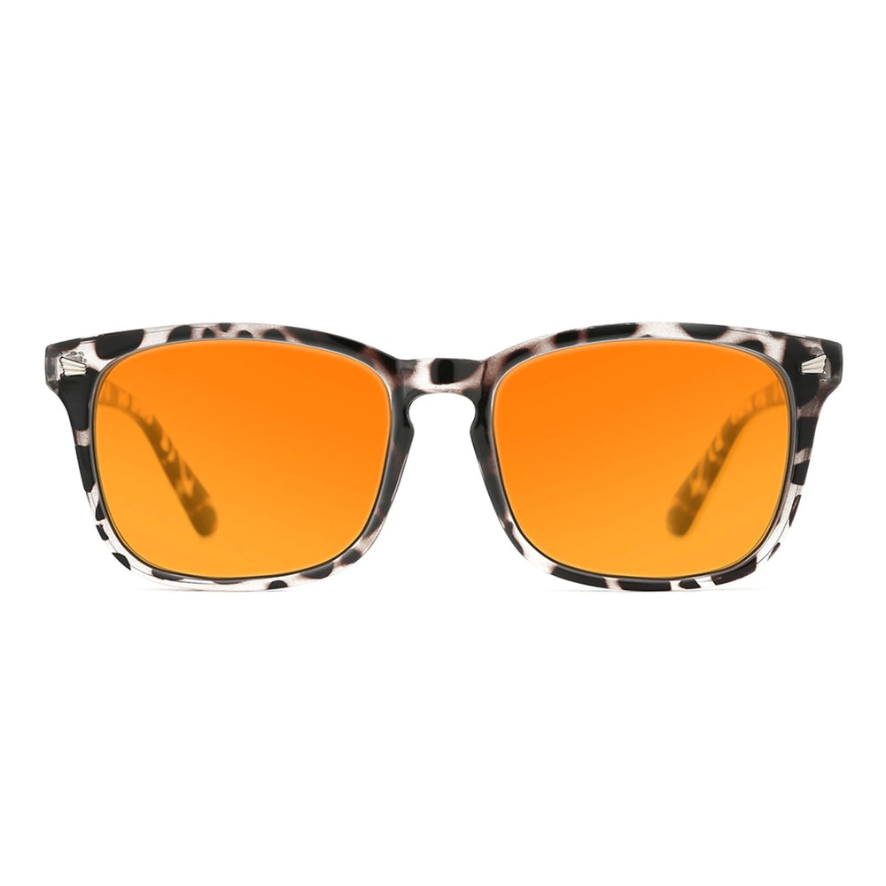 TIJN blue light blocking glasses with amber lens for clear screen viewing