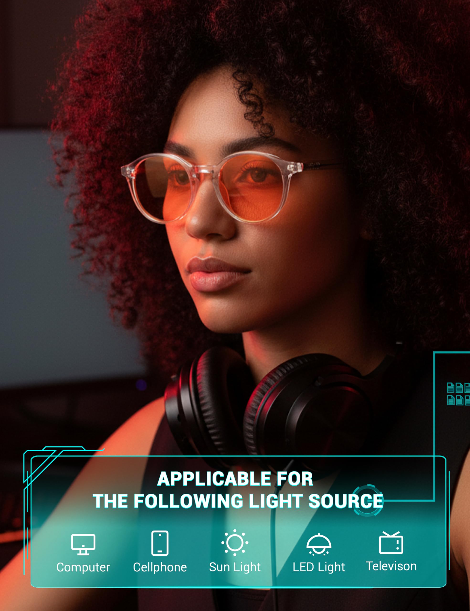 TIJN glasses with dual AR coating reduce glare on digital screens.