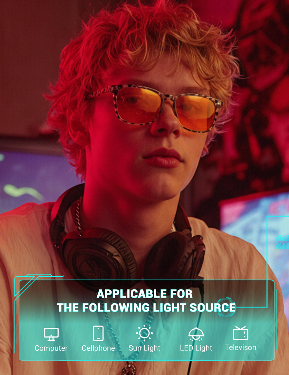 TIJN glasses showing dual AR coatings for reduced reflections