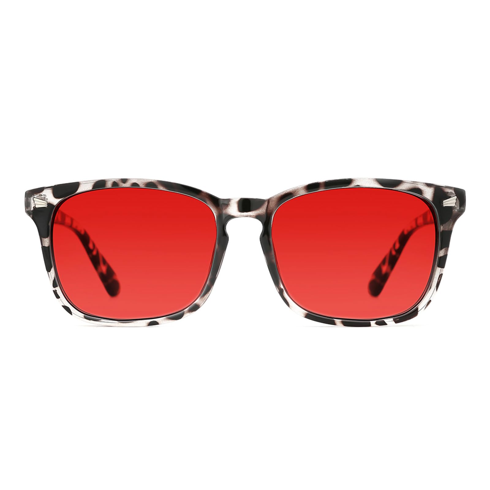 TIJN Sleep Glasses front view with blue-light filtering for comfortable screen time.