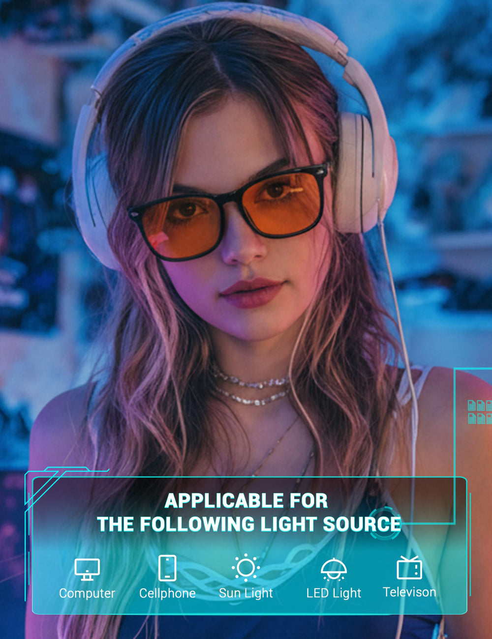 TIJN square-frame design merges style with eye-protection from digital glare