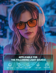 TIJN square-frame design merges style with eye-protection from digital glare