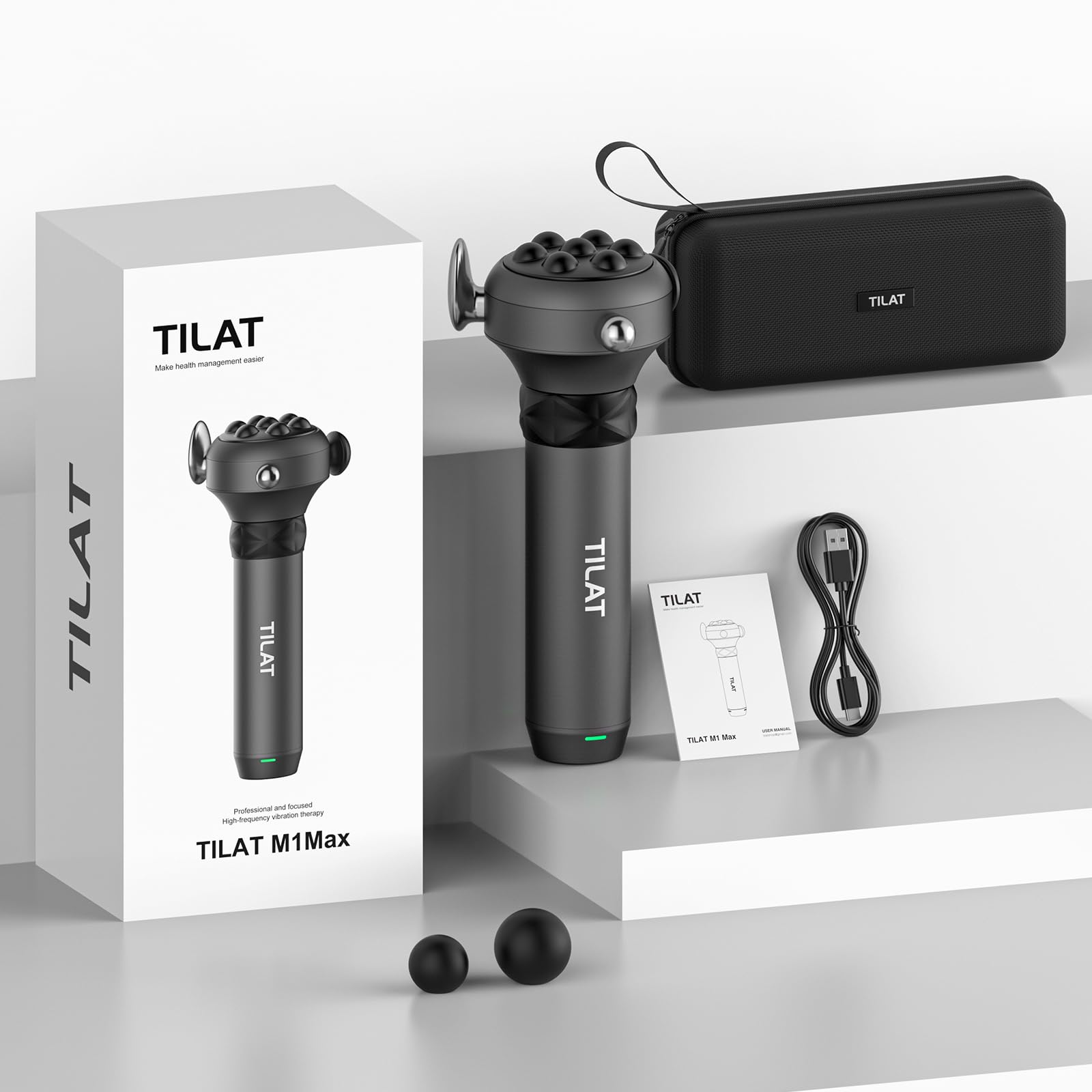 TILAT M1 Max supports back and neck care with targeted relief