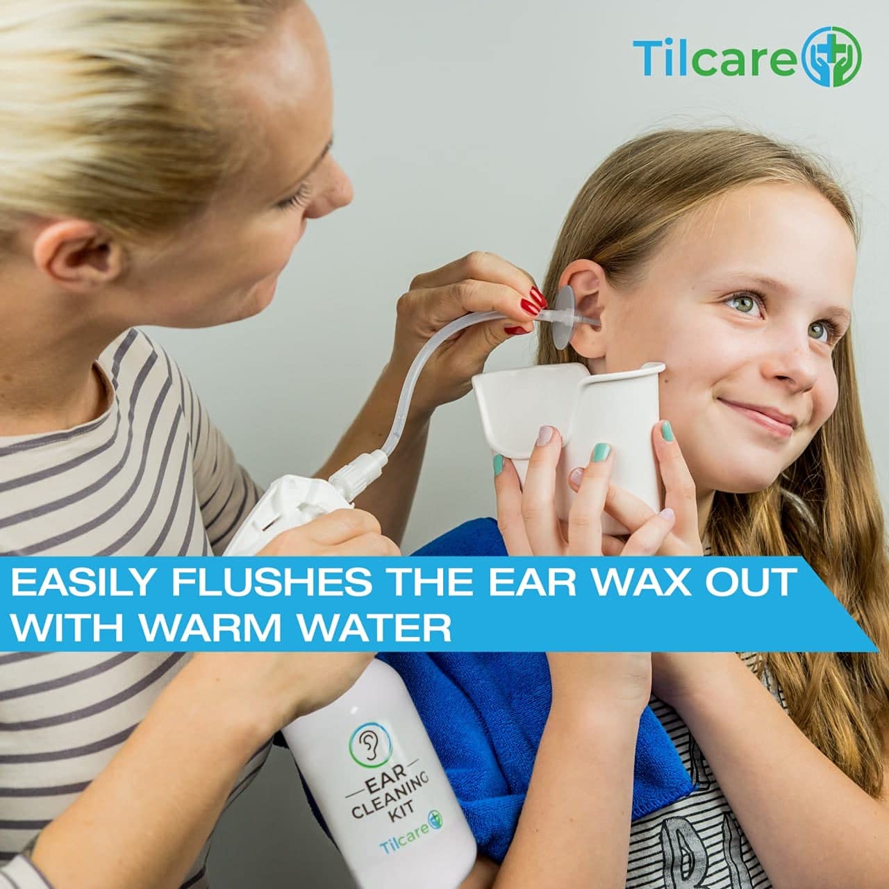 Tilcare 30 disposable tips for hygienic, single use ear care sessions