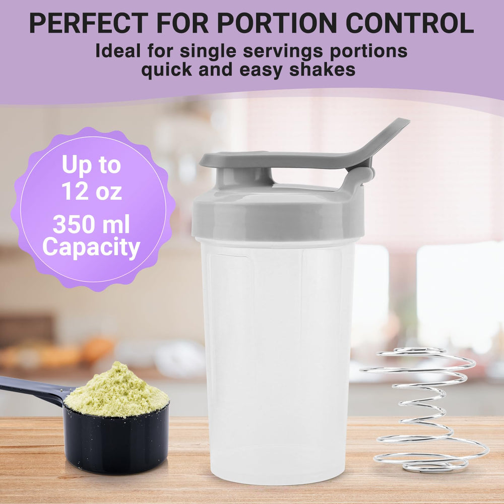Tilcore portable shaker with built-in handle for easy transport during workouts.