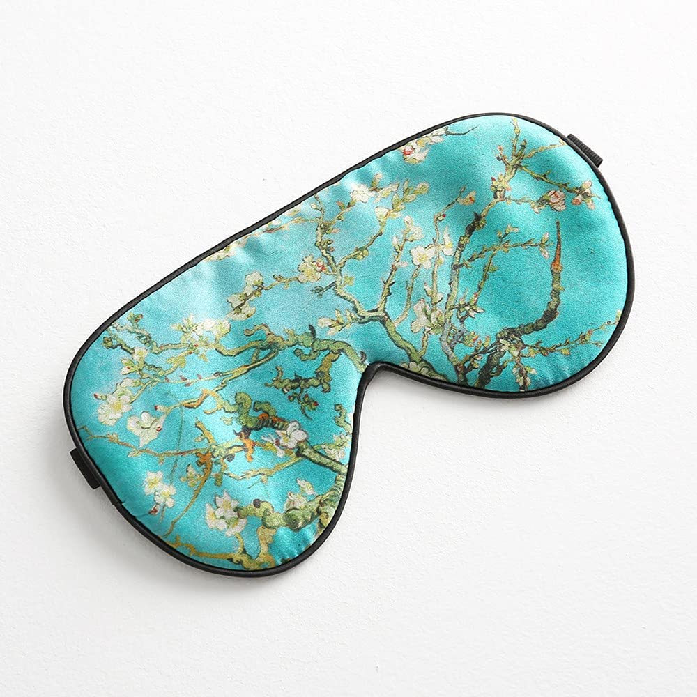 Gift-ready Tim & Tina silk sleep mask shown as a thoughtful present