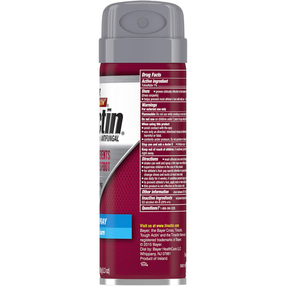 Tinactin two-pack beside packaging highlights convenient value.