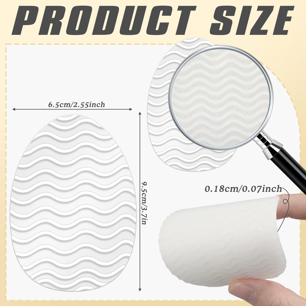 Tinideya wave-design traction shoe grips improve grip on slick floors.