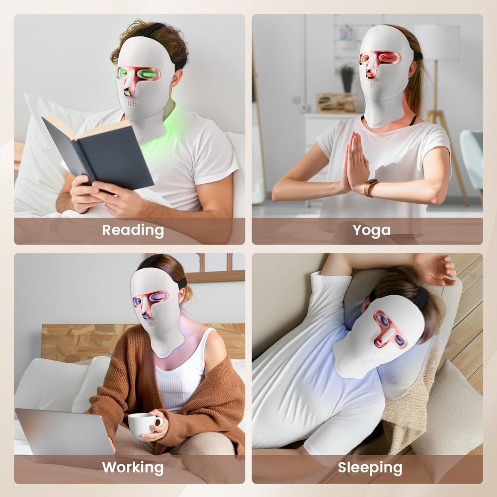 Cordless use design of the Tinkoola mask for travel or relaxation
