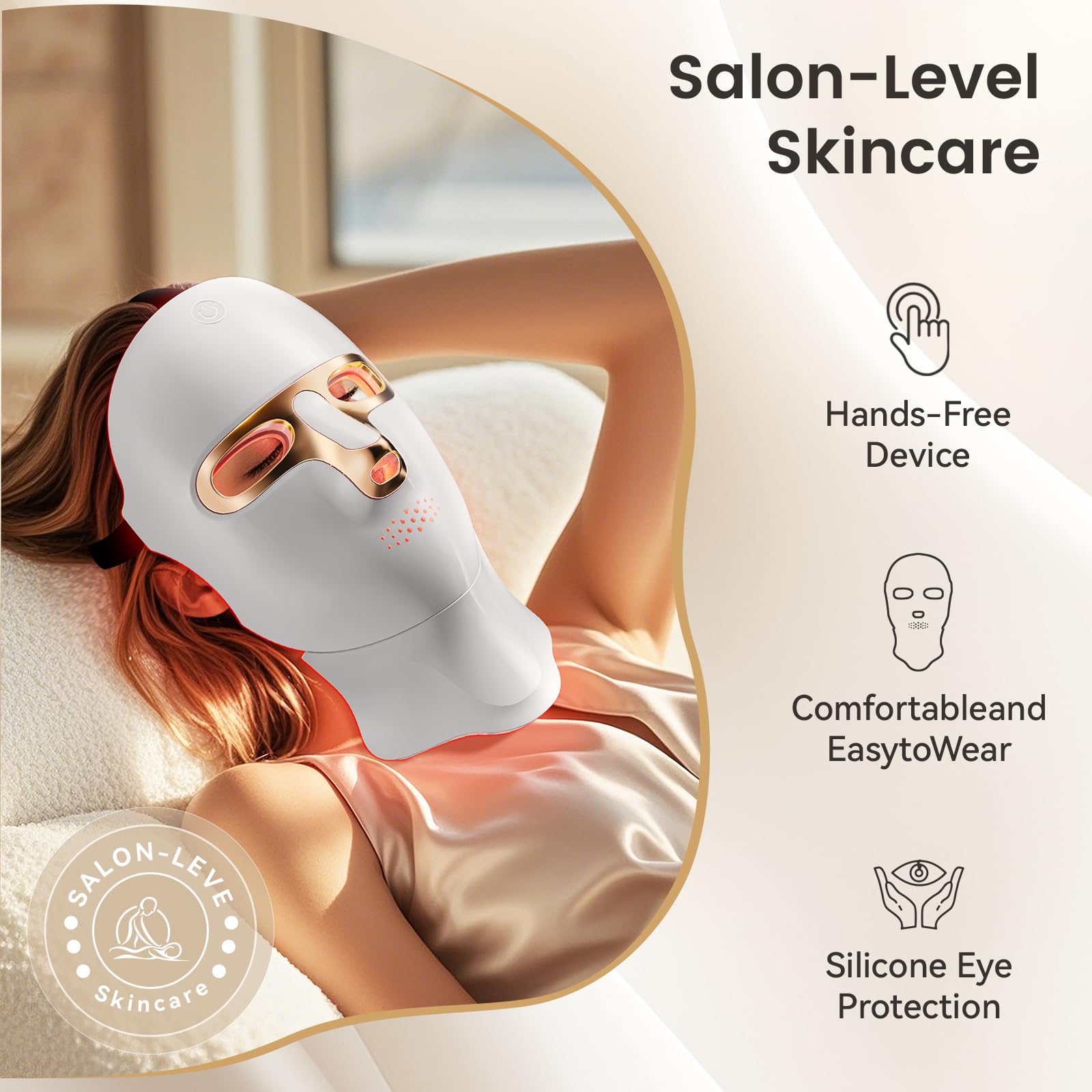 Tinkoola eight-mode cycling setting for targeted skincare sessions