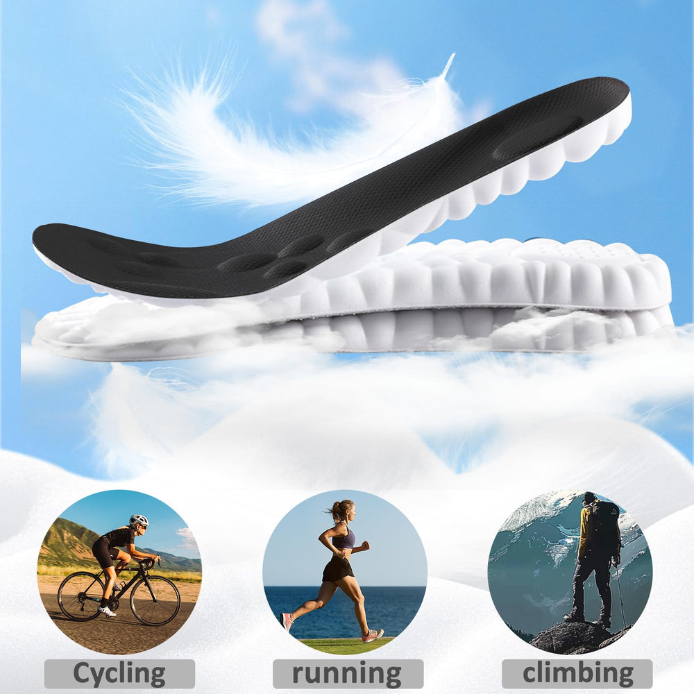 Tinsolefo insoles fit a wide range of shoe types for versatility