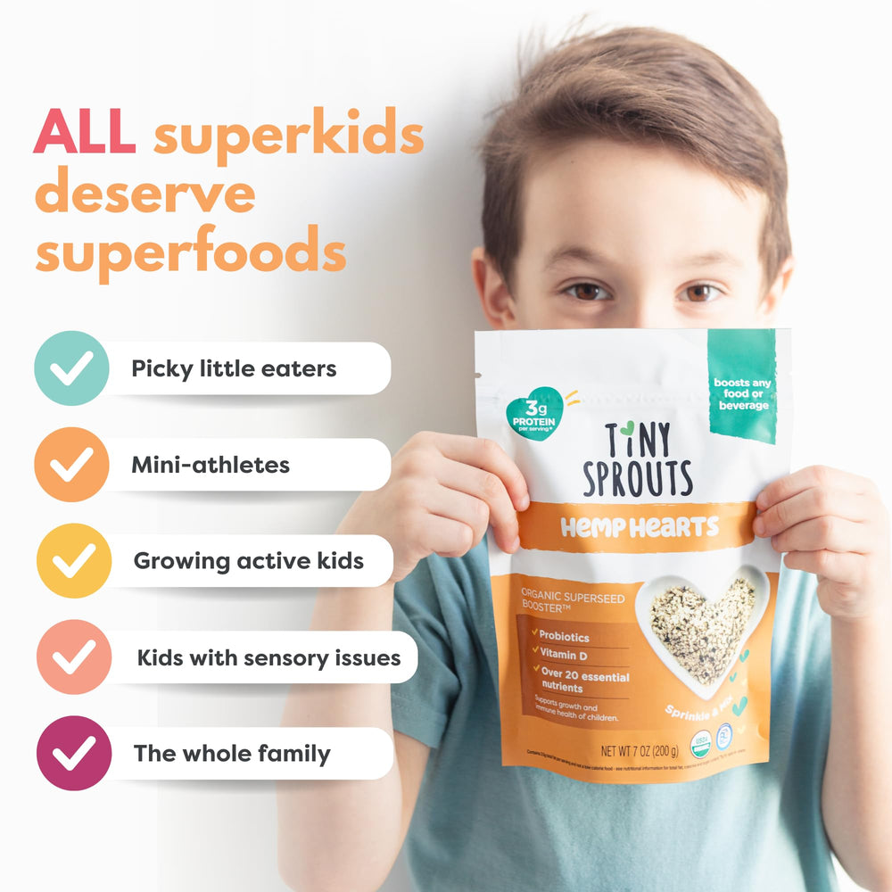 Tiny Sprouts kid-friendly meal setup for easy daily nutrition.