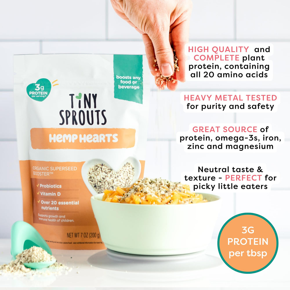 Tiny Sprouts Vitamin D3 bottle promotes bone and immune-ready support.