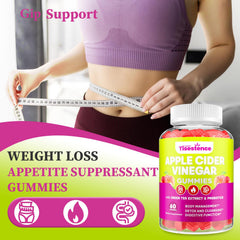Close-up of Tisestence gummies highlighting glossy texture and flavor appeal.