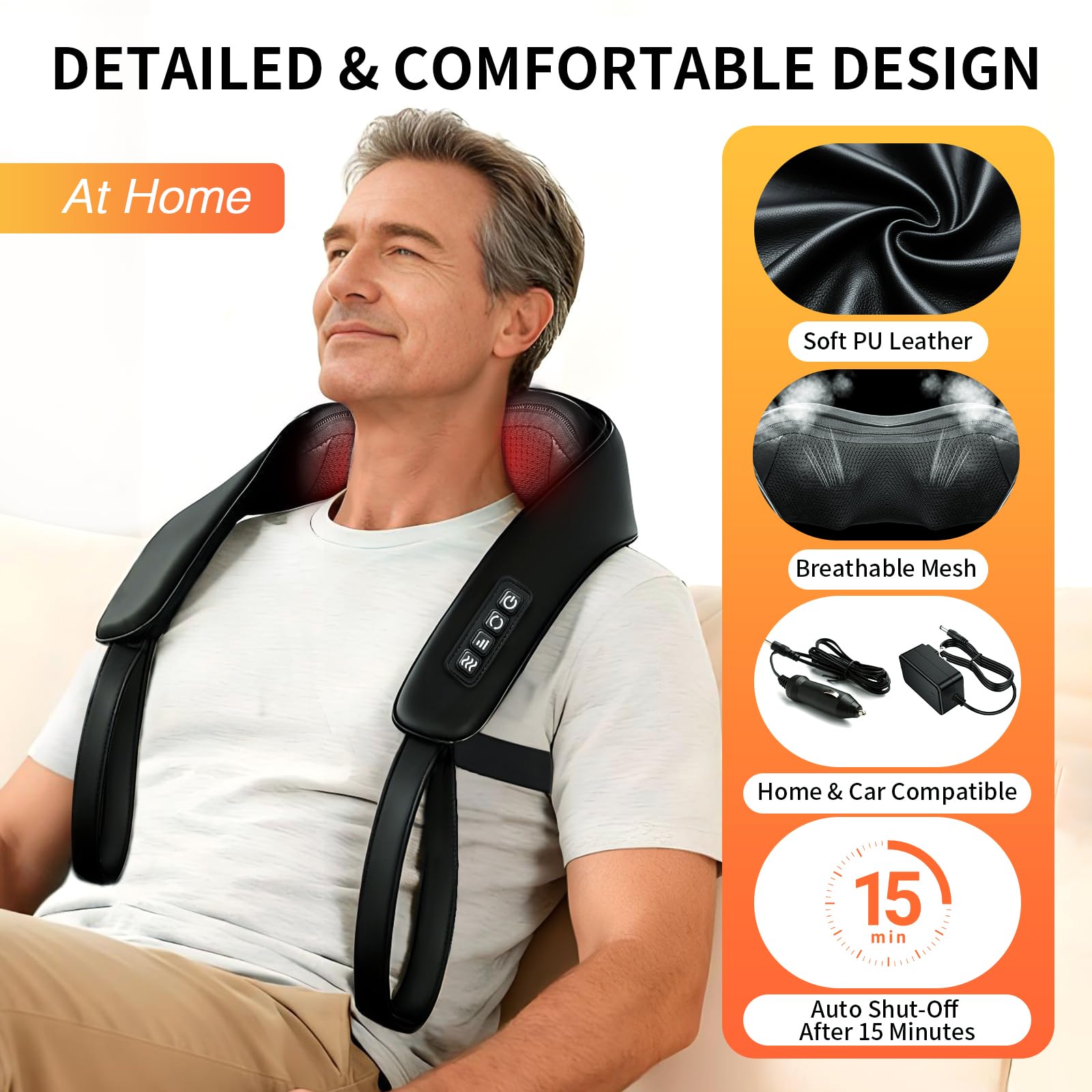 TISSCARE 60-inch cord provides flexible placement in living spaces