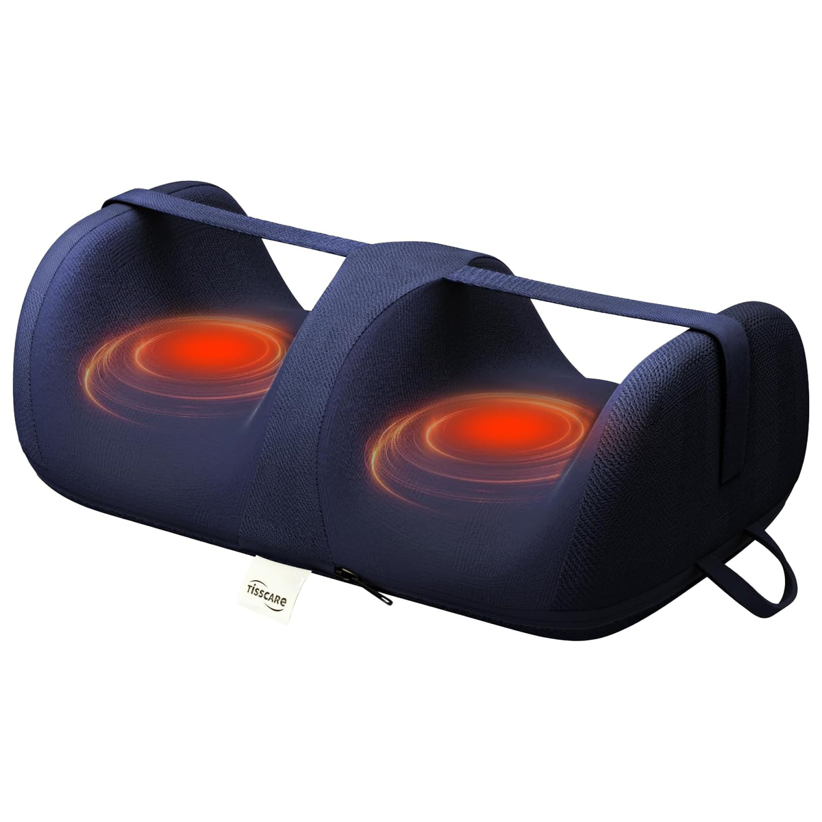 TISSCARE foot massager with heat on delivers soothing warmth after a long day.