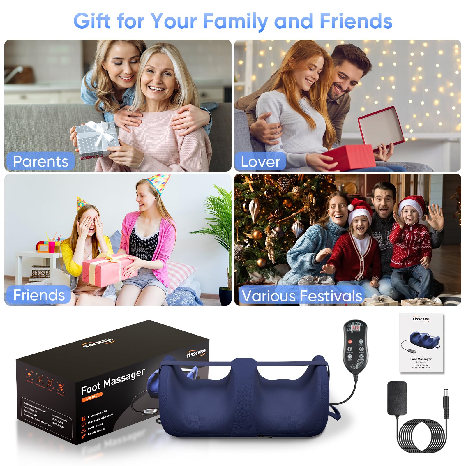 TISSCARE gift-ready design with safety features and responsive customer support.