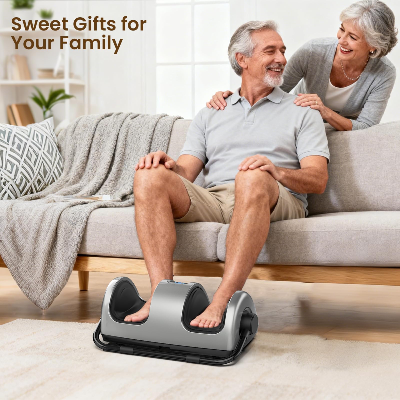 TISSCARE Shiatsu Foot Massager compact storage design