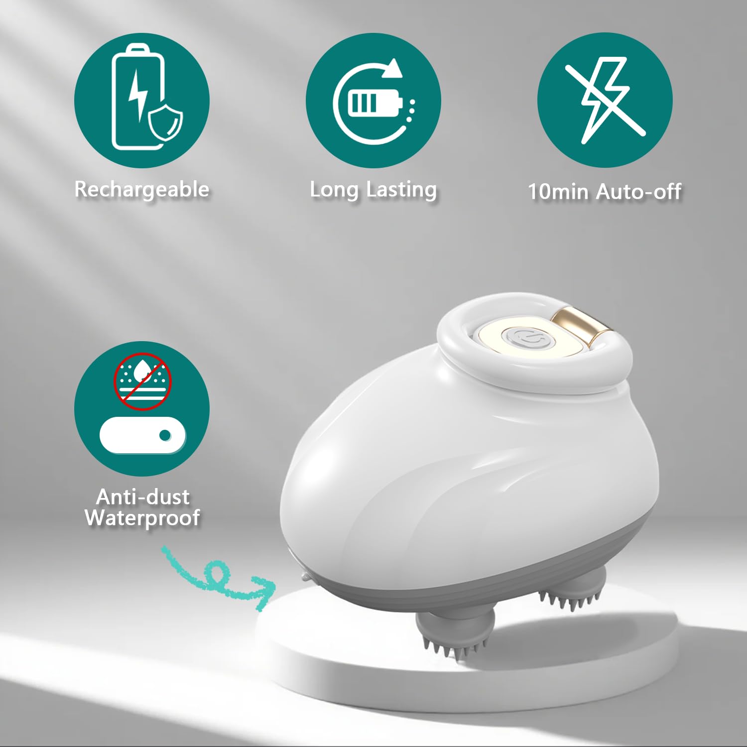 TISSCARE USB charging cable included for easy recharging