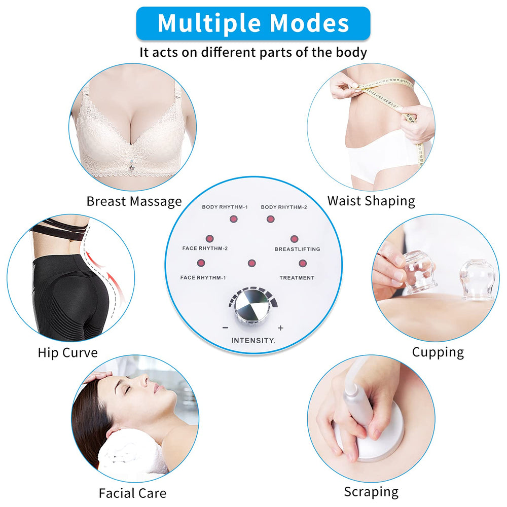 Titoe in-use on back demonstrates portable design suitable for home use.
