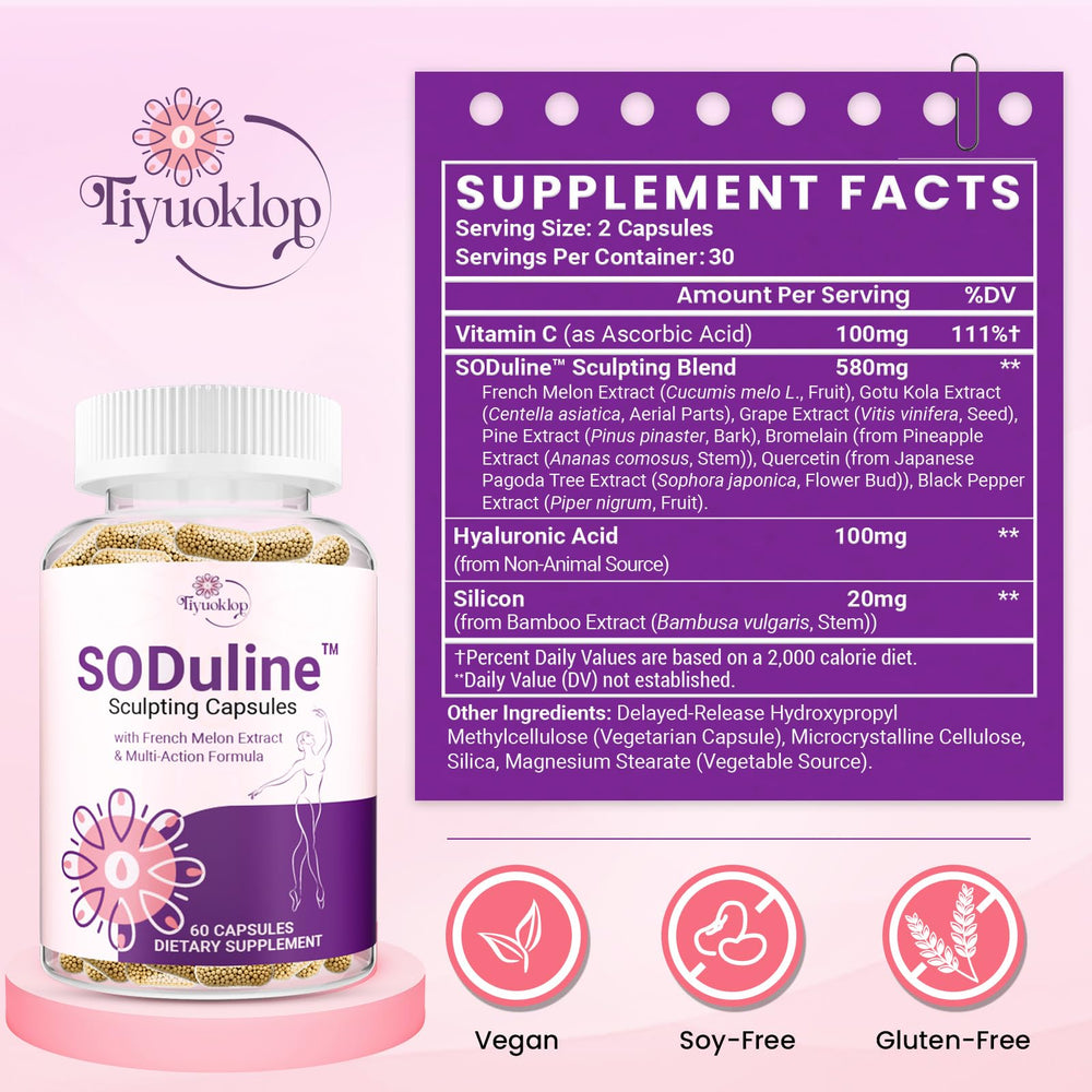Tiyuoklop SODuline capsules close-up emphasizing convenient daily use.