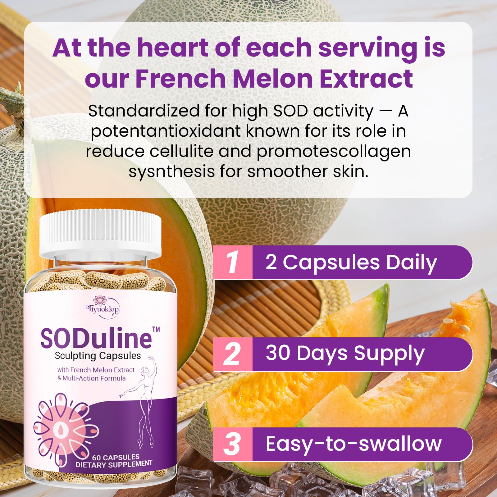 Tiyuoklop SODuline delayed-release capsules emphasize absorption and daily use.