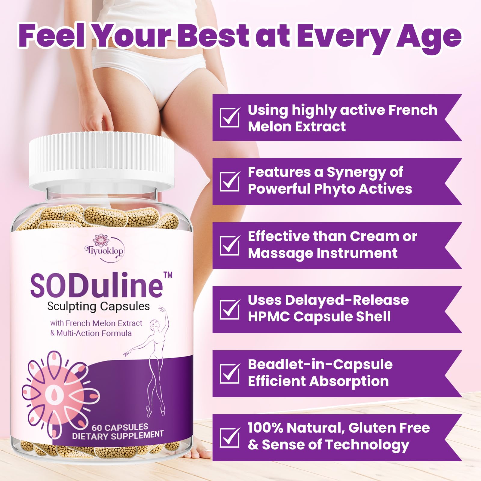 Tiyuoklop SODuline with gotu kola and grape seed features for microcirculation and elasticity.