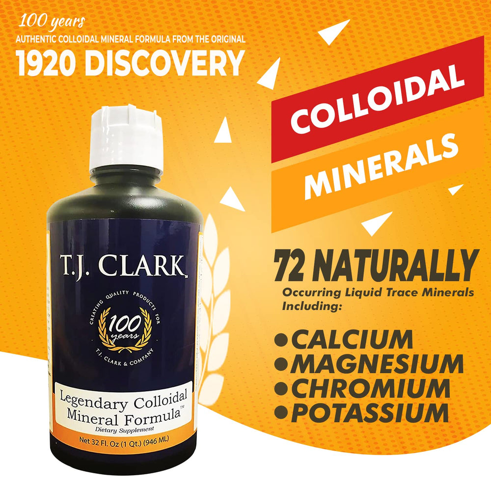 T.J. Clark label close-up highlighting the mineral blend for daily nutrition.