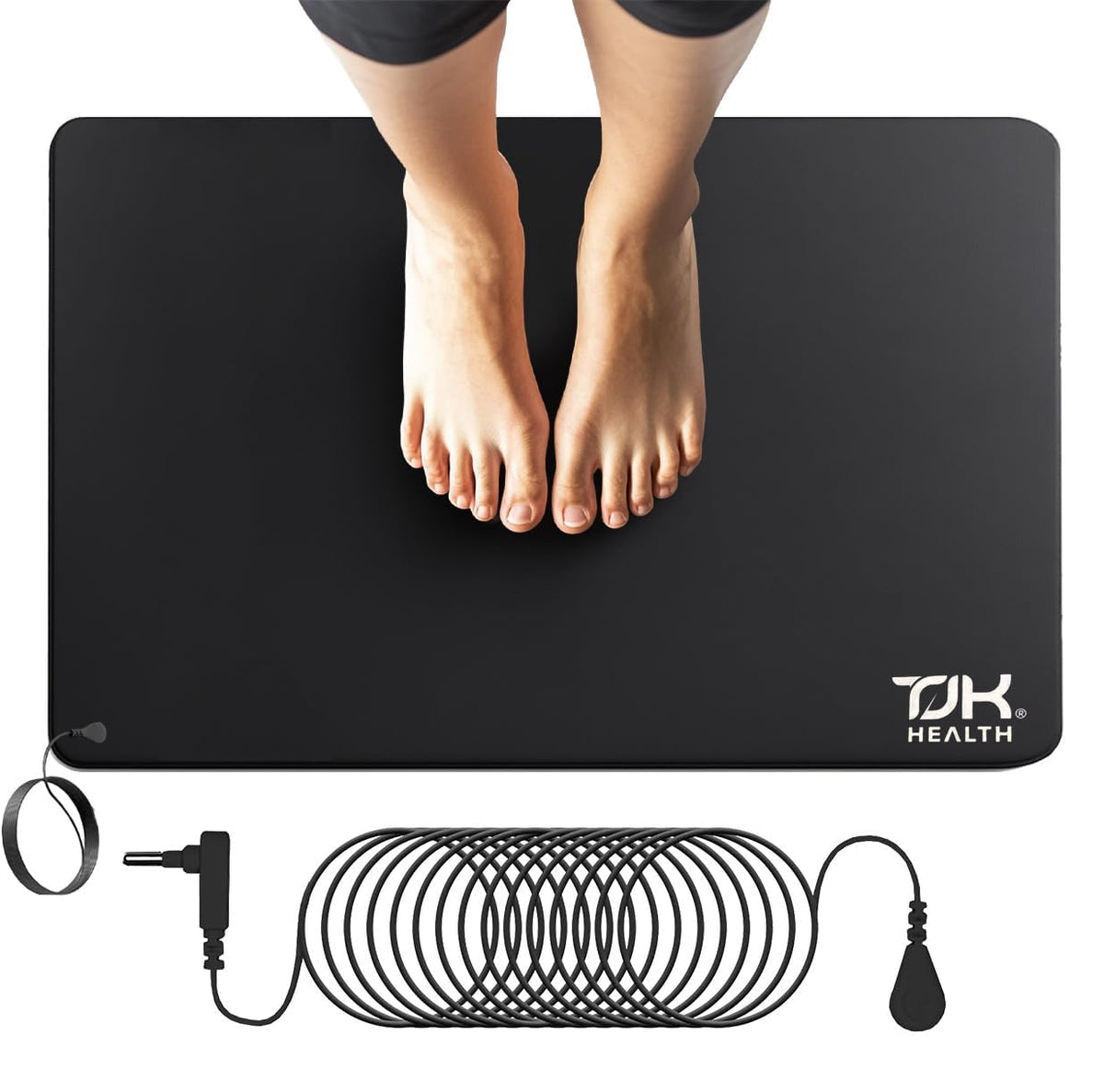 TJK Health Desk Grounding Mat under desk for relaxation and focus