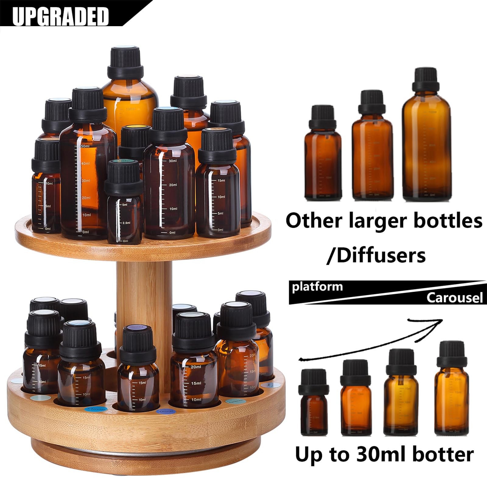TJ.MOREE setup on office desk keeps your essential oils accessible at work.