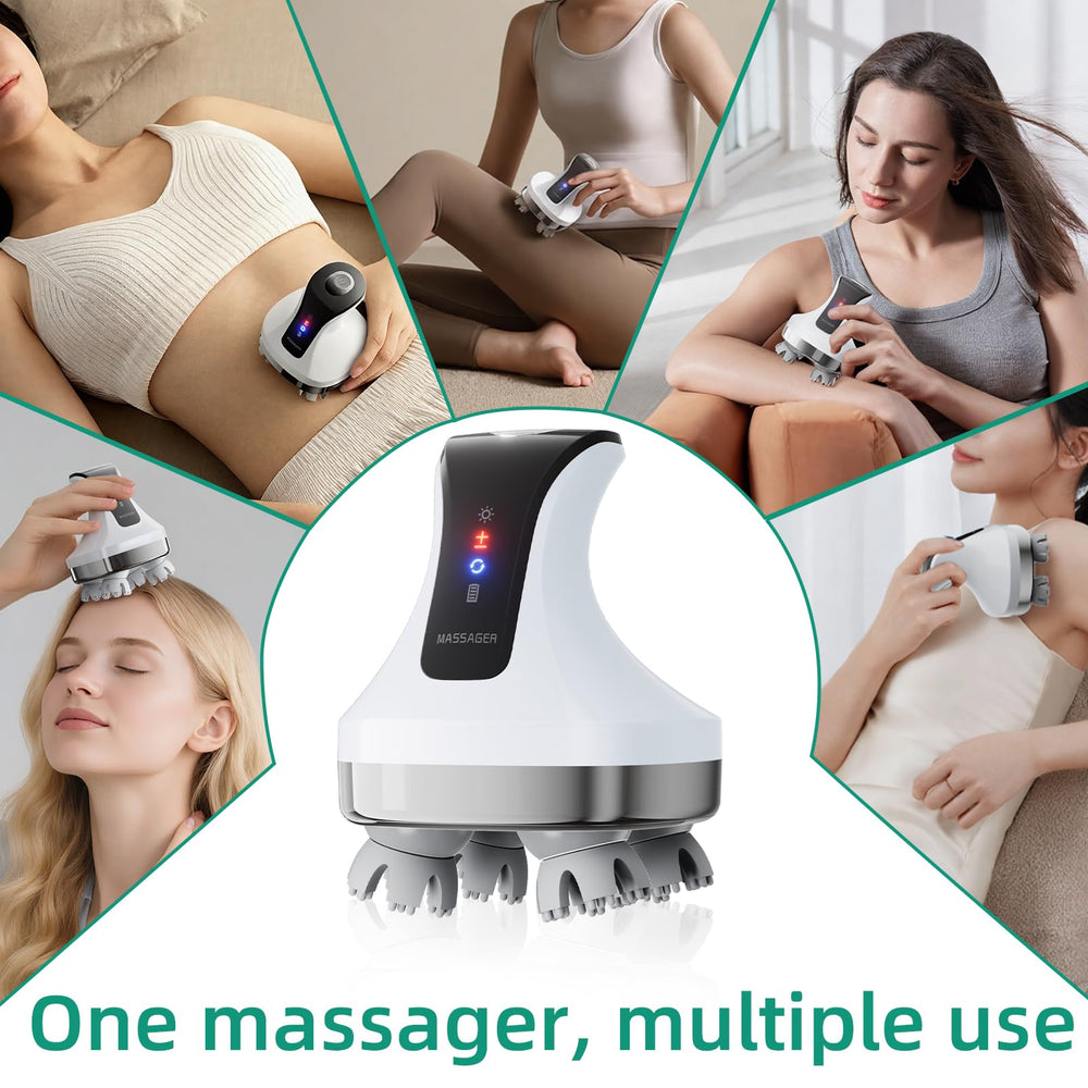 TJXVX replacement massage heads included for long-term use