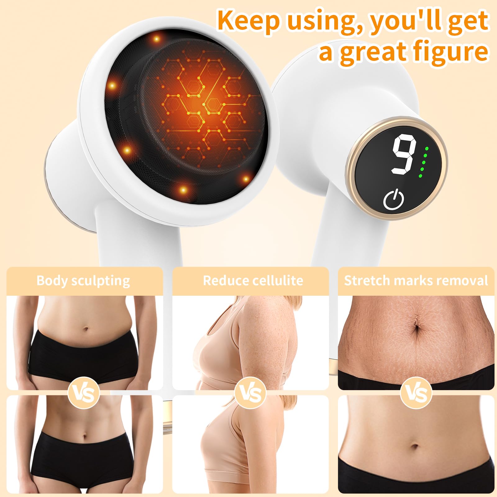 TJXVX cordless massager in gym bag, ideal for travel-friendly relief.