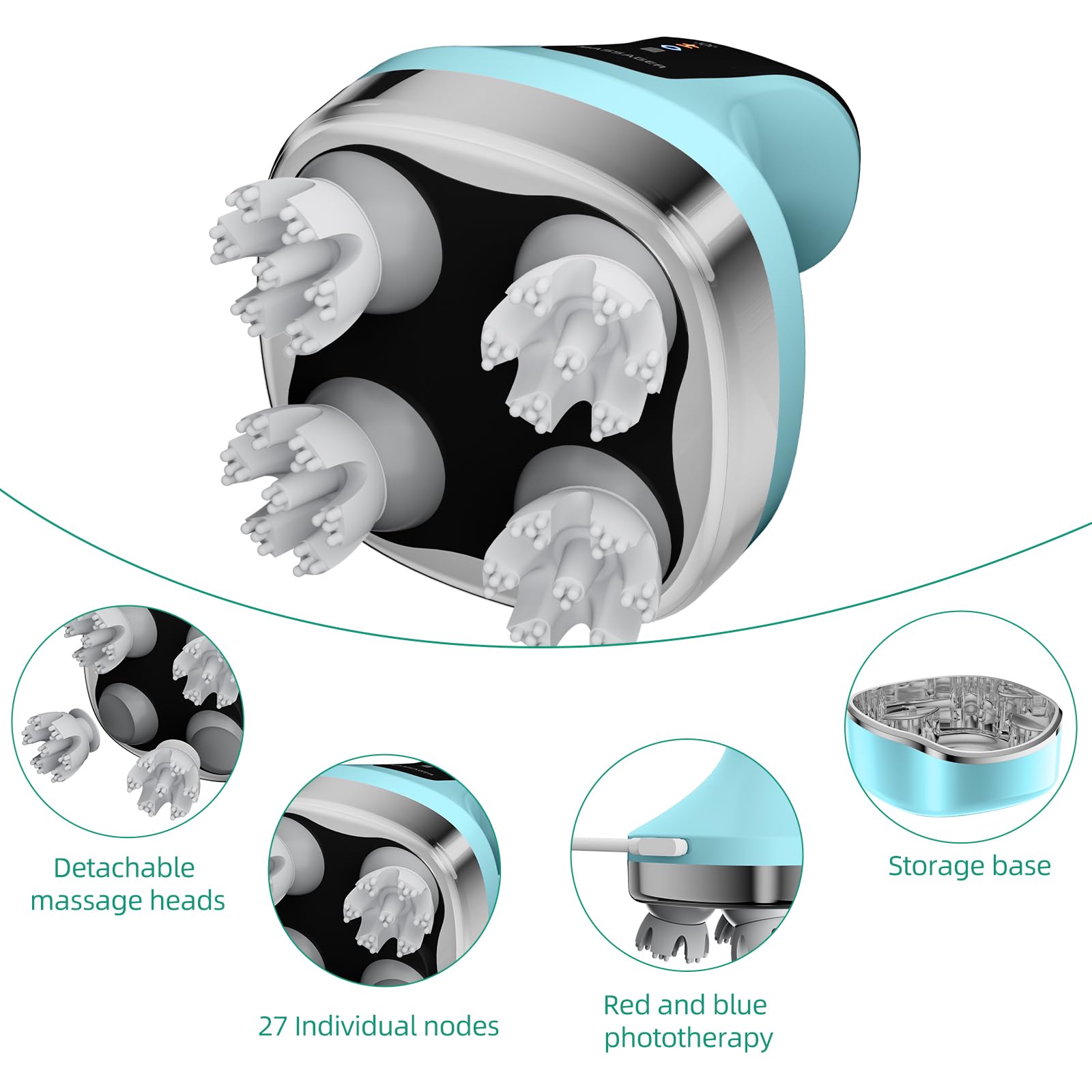 TJXVX massager with four modes to customize comfort