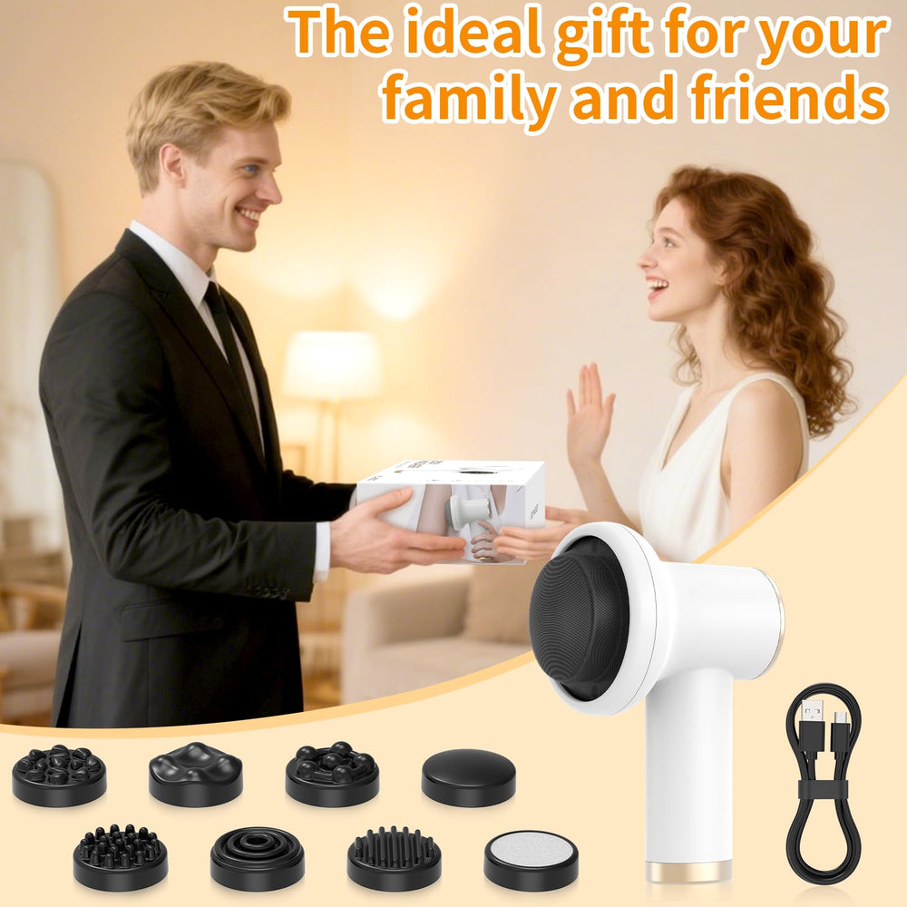 TJXVX travel-friendly massager, lightweight and easy to carry.
