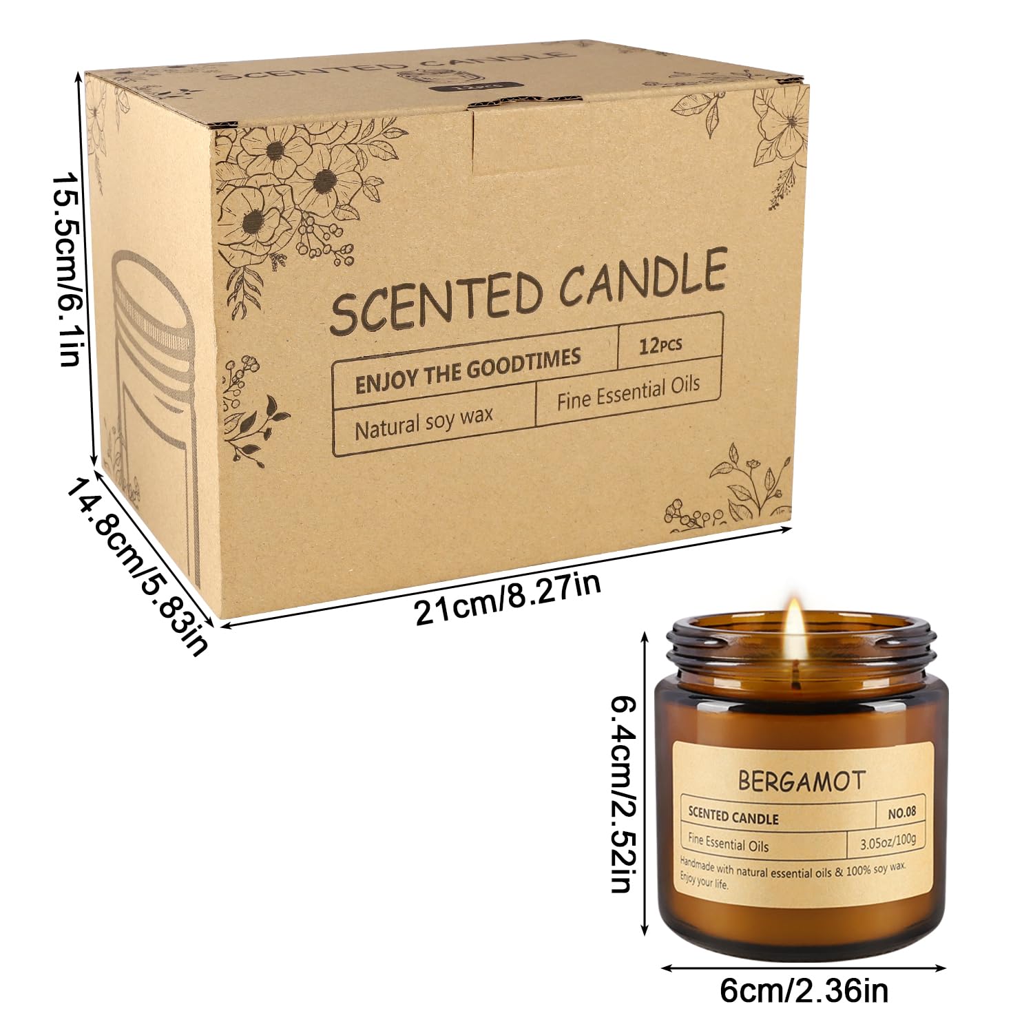 TLNFHRPI candles ideal for parties and thoughtful gifts