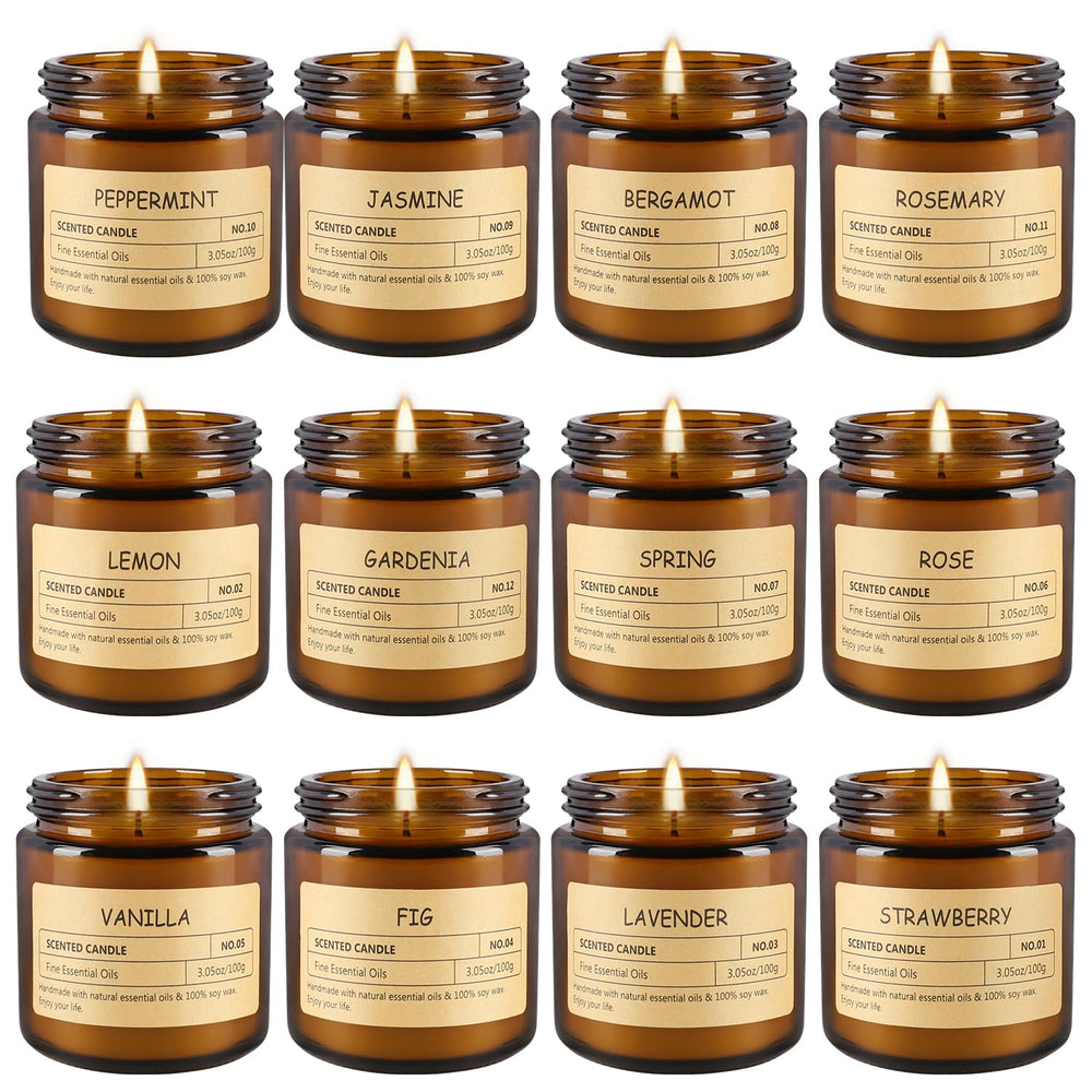 TLNFHRPI long-burn-time scented candles for extended fragrance