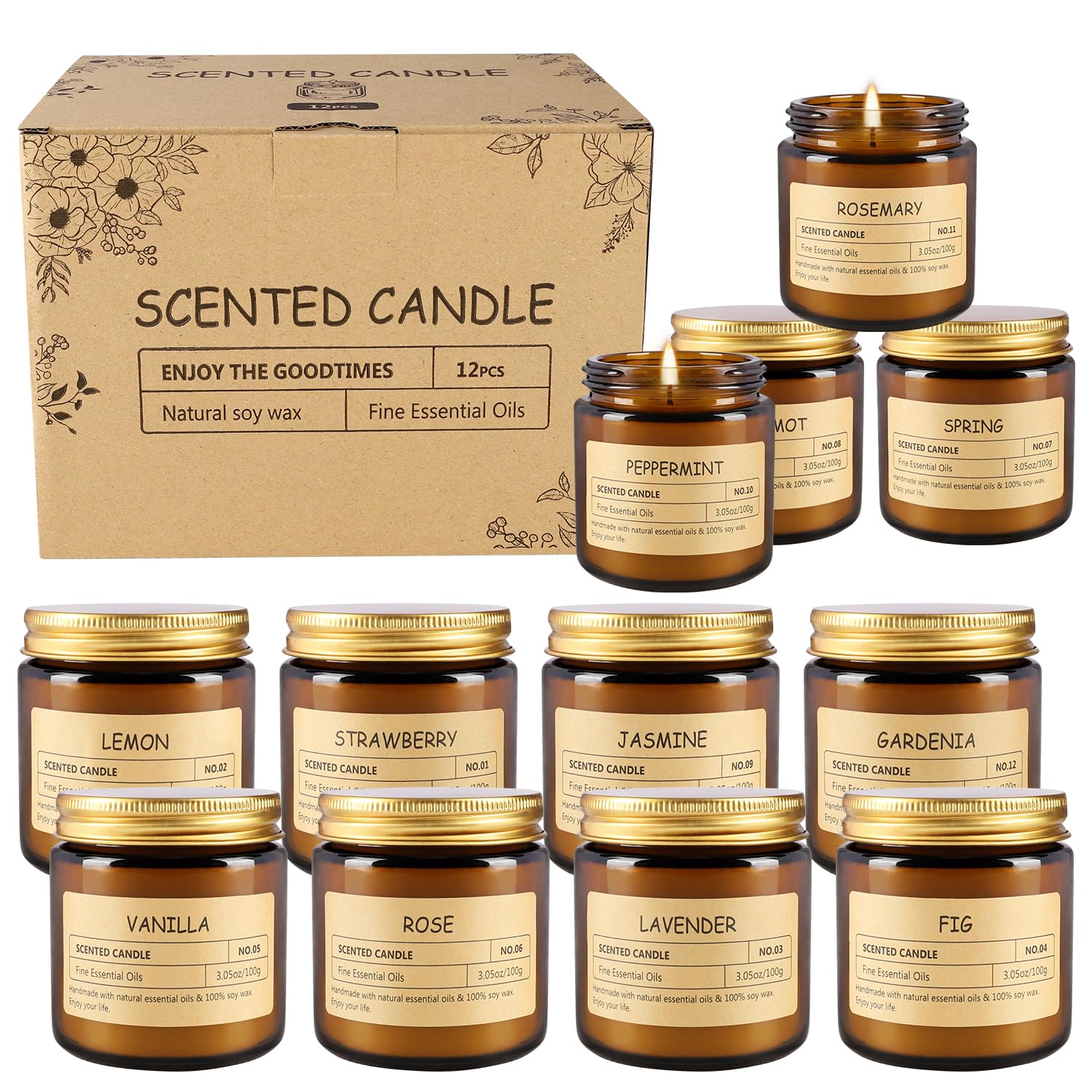 TLNFHRPI candles suitable for multiple occasions and uses