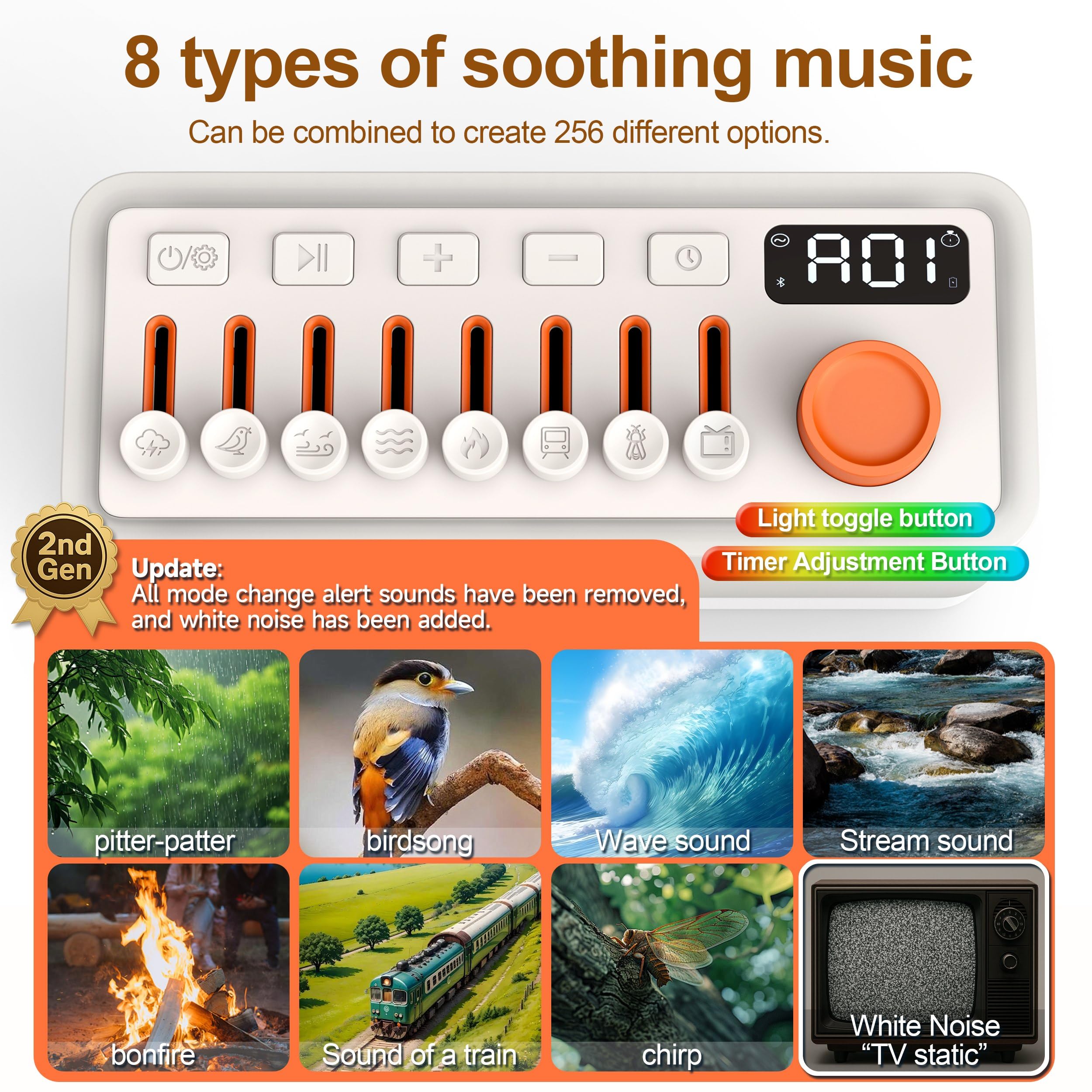 Ocean waves soundscape from the TMEHM device for relaxing evenings