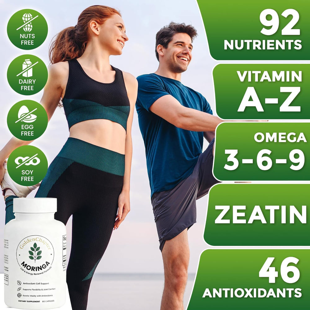 TMKTMK Golden Chapter Moringa daily-use capsules ideal for on-the-go routines