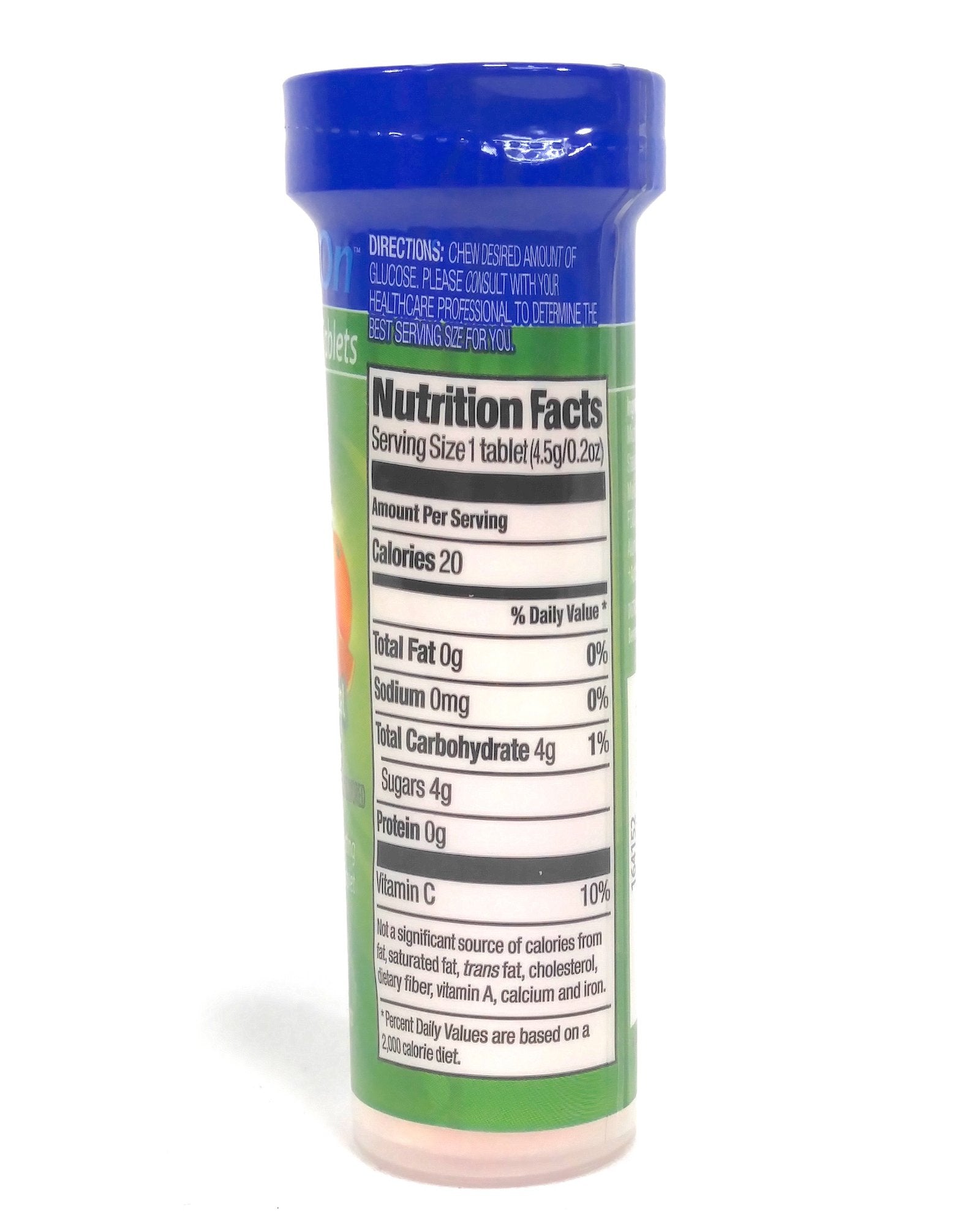 ReliOn tropical fruit chewables close-up, showcasing fast-dissolving texture