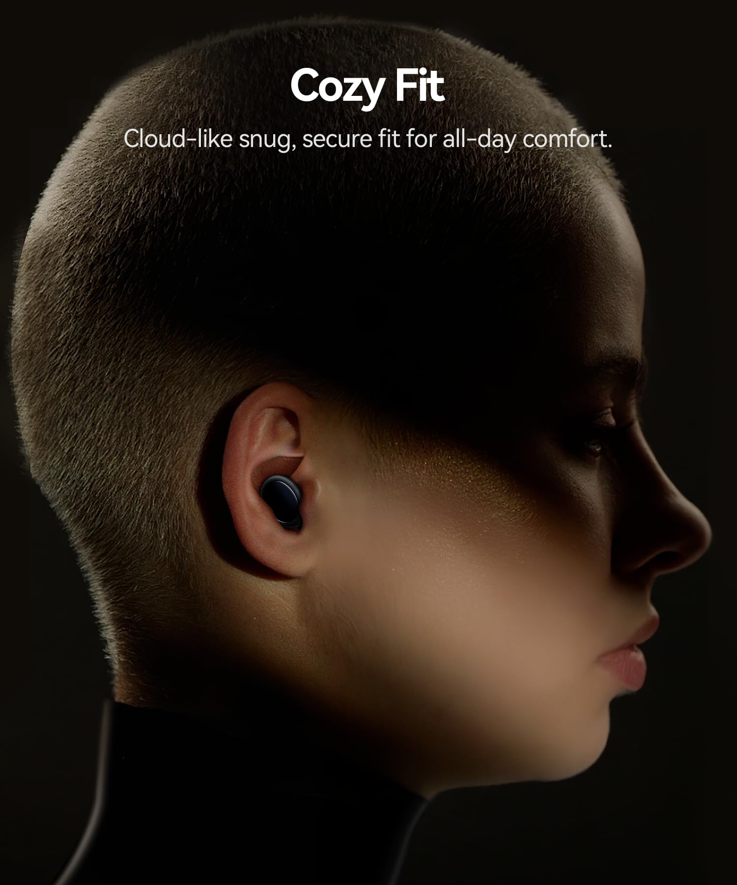 TOAPEX 8-size tip set helps fit most ears comfortably