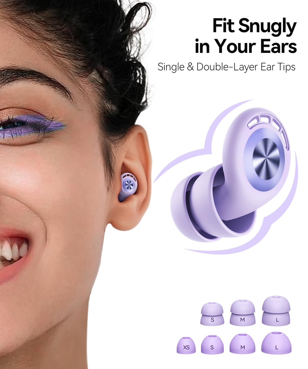 TOAPEX ear plugs concert use image showcases effective noise isolation with clear surroundings