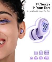 TOAPEX ear plugs concert use image showcases effective noise isolation with clear surroundings