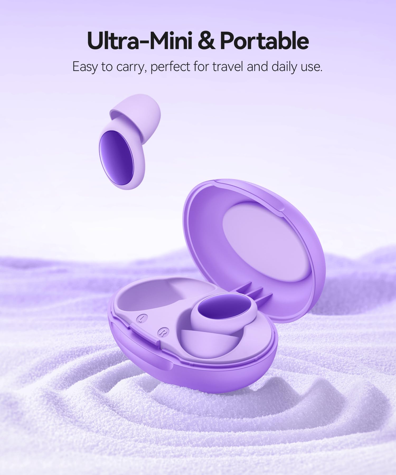 TOAPEX travel-friendly plugs aid comfort on airplanes with reduced jet noise