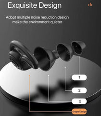 Toeah ear plugs come in a compact case for easy travel.