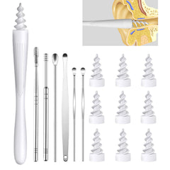 Toeah ear wax removal tool with spiral head for gentle, safe cleaning