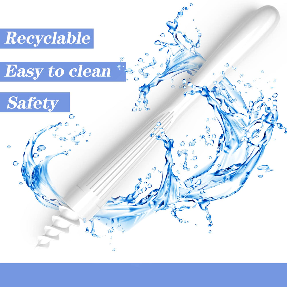 Toeah replacement silicone heads for gentle, reusable cleaning