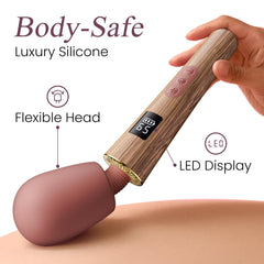 Toendi wand massager flexible head reaching hard-to-access areas