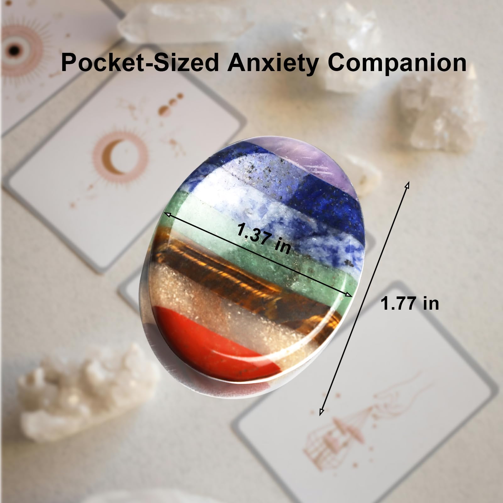Togous worry stones gift-ready package for wellness lovers